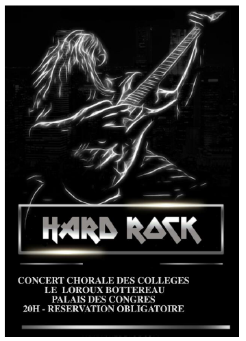 Concert chorale des collèges HARD ROCK